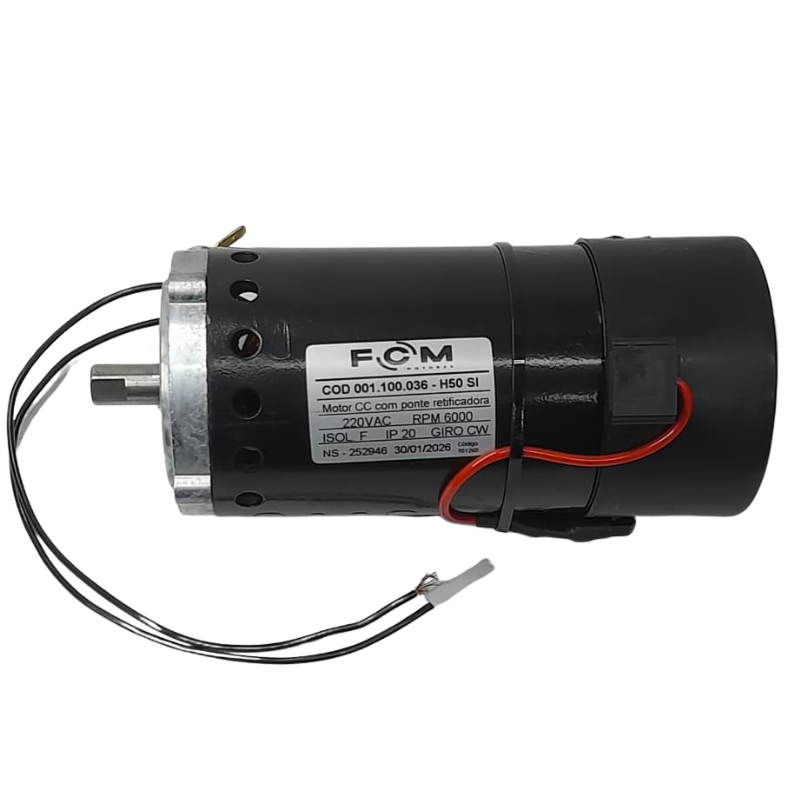 Motor CC H50 LQ 220V 6000RPM dos Liquidif...